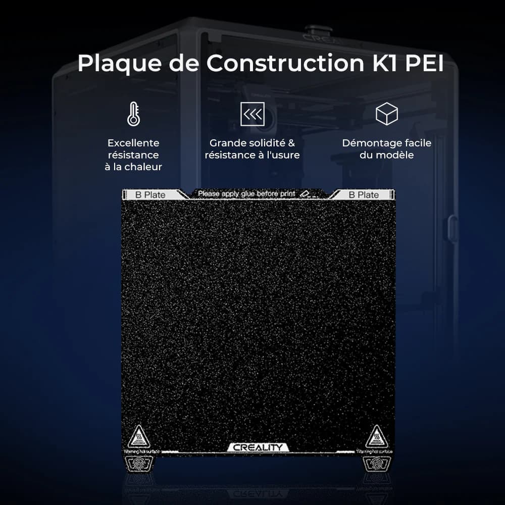 Creality Plateau PEI magnétique 235x235mm