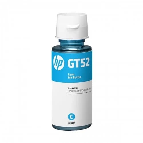 HP GT52 Cyan Bouteille d’Encre Originale