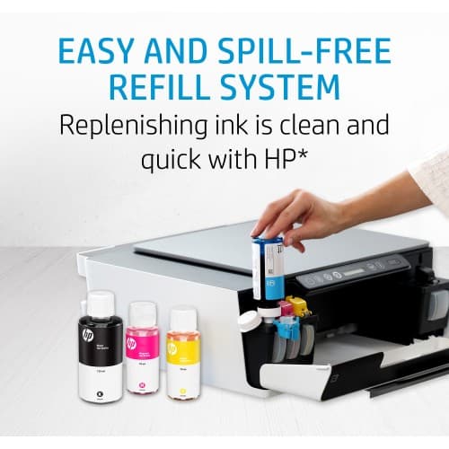 HP GT52 Cyan Bouteille d’Encre Originale