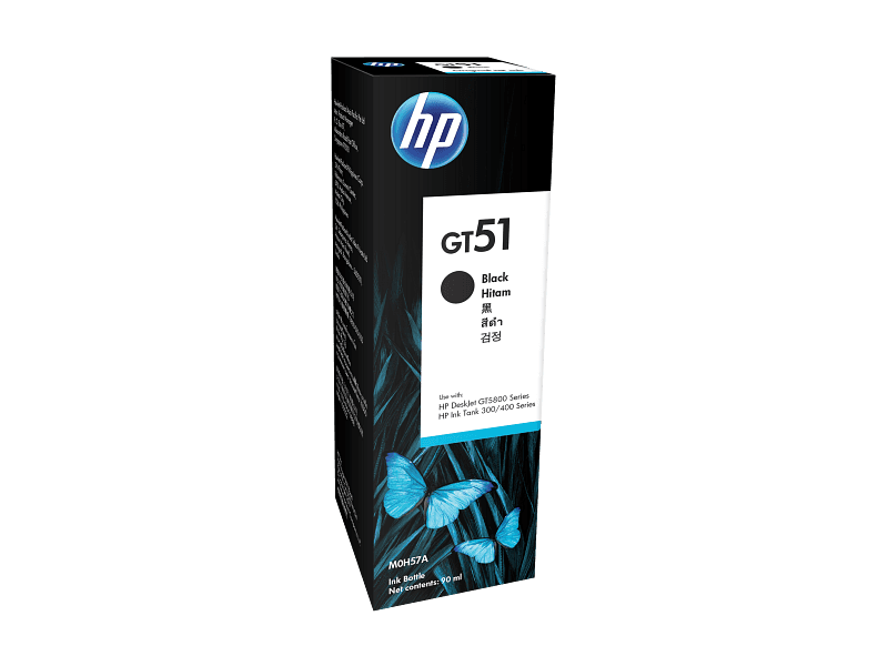 HP GT51 Noir Bouteille d'encre Smart Tank